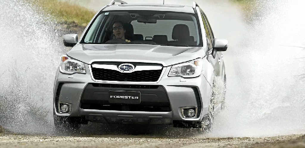 The Subaru Forester XT. The Subaru Forester XT.